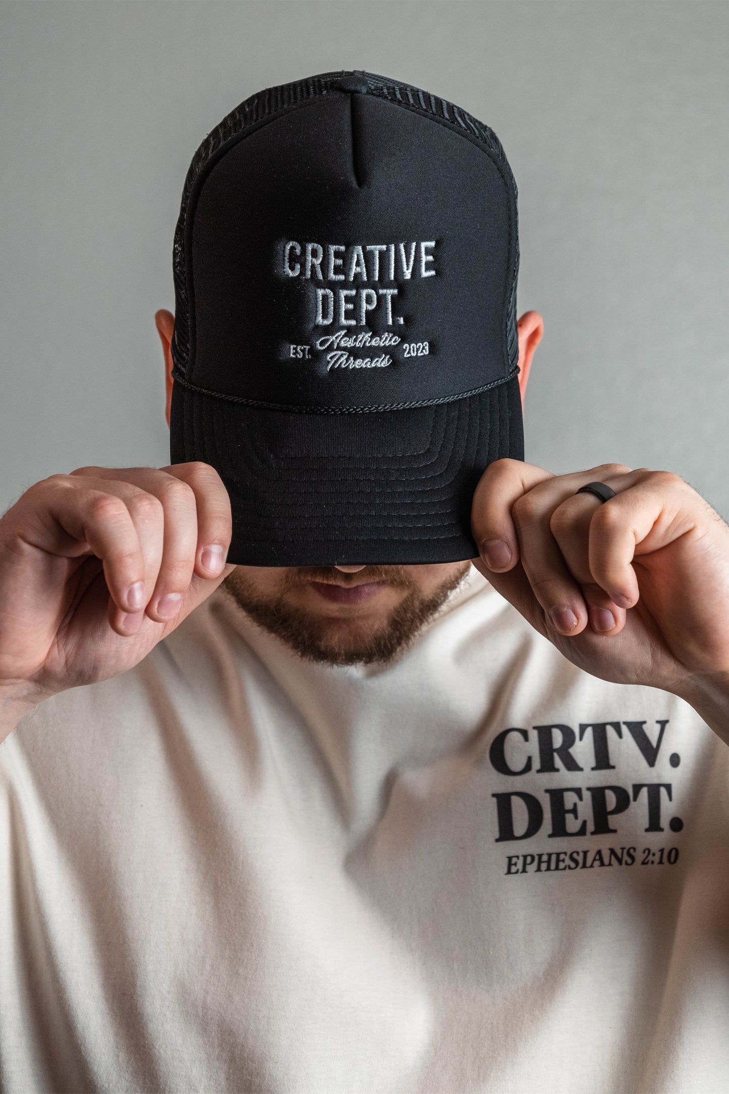Creative Dept. Trucker Hat (Black)